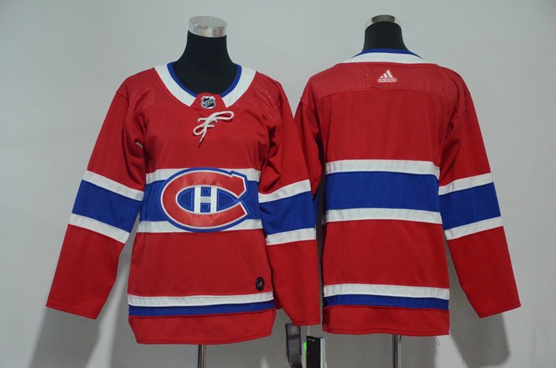 2018 Youth Montreal Canadiens Blank Jersey Red