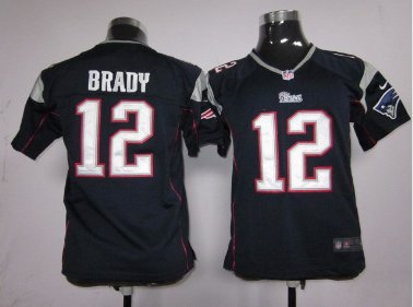 tom brady youth stitched jersey