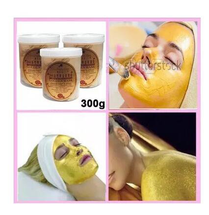 24K GOLD Face Mask Powder Brightening Luxury Spa Anti Aging Wrinkle Treatment