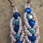 Blue & Alabaster Earrings