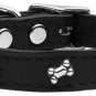 Bone Leather Dog Collar