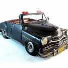 Vintage classic look , hand made ,black metal Cadillac model ,collectible RARE Vintage classic look , hand made ,black metal Cadillac model ,collectible RARE