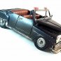 Vintage classic look , hand made ,black metal Cadillac model ,collectible RARE