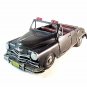 Vintage classic look , hand made ,black metal Cadillac model ,collectible RARE