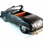 Vintage classic look , hand made ,black metal Cadillac model ,collectible RARE