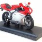 MV AGUSTA F4S, RED/SILVER WELLY 1/18 DIECAST MOTORCYCLE COLLECTOR'S MODEL, NEW