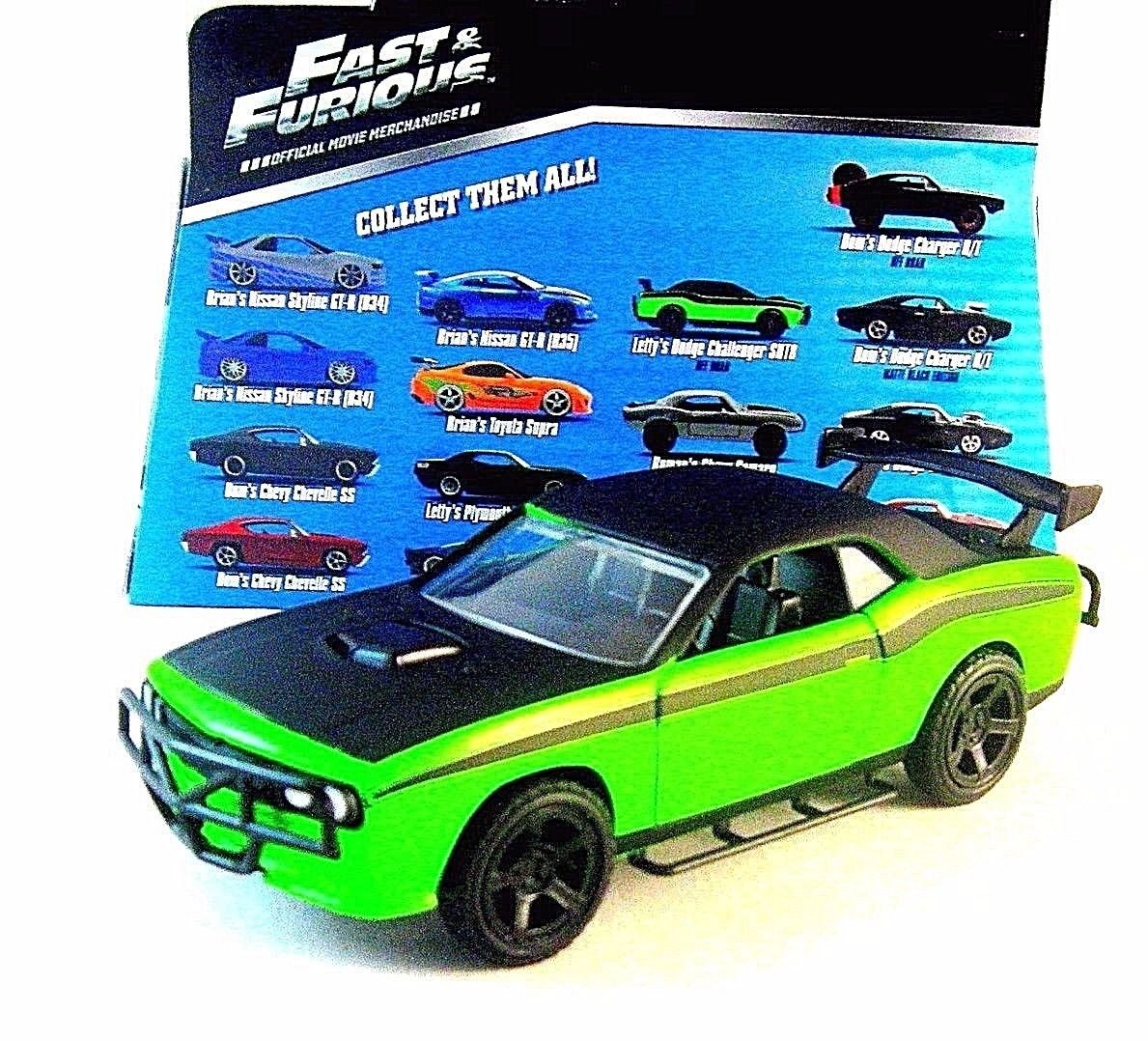 fast and furious dodge challenger remote control car