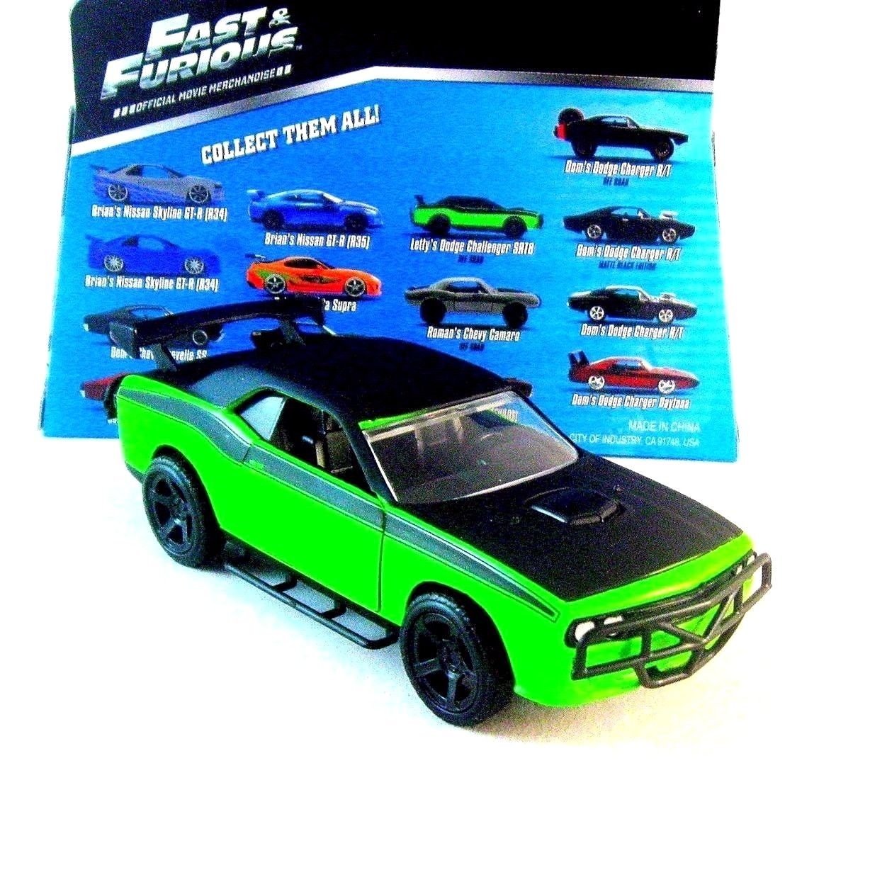 Dodge Challenger Srt8,fast And Furious, Jada 1:32 Diecast Car Collector 