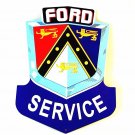 FORD USA ,METAL PLATE - FORD SERVICE DIORAMAX 1/1 ,CAR COLLECTOR'S ITEM, NEW