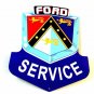 FORD USA ,METAL PLATE - FORD SERVICE DIORAMAX 1/1 ,CAR COLLECTOR'S ITEM, NEW