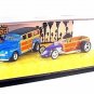 2-CAR SET, WILD WOOD ,BLUE/PURPLE HOTWHEELS 1:64 DIECAST CAR COLLECTOR'S MODEL