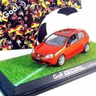 VOLKSWAGEN GOLF,GOAL-2006, SCHUCO 1/43 ORANGE DIECAST CAR MODEL, LIMITED EDITION