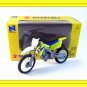 SUZUKI RM-Z450 NEWRAY 1/18 YELLOW DIECAST MOTORCYCLE COLLECTOR'S MODEL,RARE,NEW
