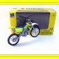 SUZUKI RM-Z450 NEWRAY 1/18 YELLOW DIECAST MOTORCYCLE COLLECTOR'S MODEL,RARE,NEW