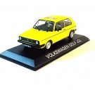 VOLKSWAGEN GOLF I SERIES JGL 1977, YELLOW EDICOLA 1/43 DIECAST COLLECTOR'S MODEL