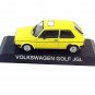 VOLKSWAGEN GOLF I SERIES JGL 1977, YELLOW EDICOLA 1/43 DIECAST COLLECTOR'S MODEL