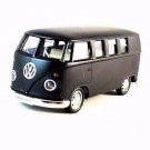 VOLKSWAGEN T1 TRANSPORTER RMZ 1:34 BLACK (MATTE) DIECAST CAR COLLECTOR'S MODEL