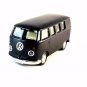 VOLKSWAGEN T1 TRANSPORTER RMZ 1:34 BLACK (MATTE) DIECAST CAR COLLECTOR'S MODEL