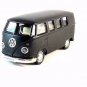 VOLKSWAGEN T1 TRANSPORTER RMZ 1:34 BLACK (MATTE) DIECAST CAR COLLECTOR'S MODEL