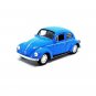 VOLKSWAGEN BEETLE (HARD TOP) BLUE WELLY 1:38 DIECAST CAR COLLECTOR'S MODEL, NEW
