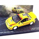 PEUGEOT 307 WRC#25, 2006 YELLOW ALTAYA 1/43 DIECAST CAR COLLECTOR'S MODEL, NEW