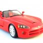 DODGE VIPER SRT10 ROADSTER 1:18 METALLIC RED,HOT WHEELS CAR COLLECTOR'S MODEL