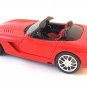 DODGE VIPER SRT10 ROADSTER 1:18 METALLIC RED,HOT WHEELS CAR COLLECTOR'S MODEL