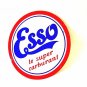 ESSO ,METAL PLATE - LE SUPER CARBURANT DIORAMAX 1/1 ,CAR COLLECTOR'S ITEM, NEW