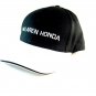 MCLAREN HONDA TEAM CAP FORMULA 1,CURVED PEAK CAP YEAR 2015 BLACK/WHITE, RARE,NEW