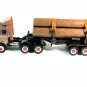 MERCEDES-BENZ TRUCK, METALLIC BROWN WELLY DIECAST CAR/TRUCK COLLECTOR'S MODEL