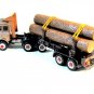 MERCEDES-BENZ TRUCK, METALLIC BROWN WELLY DIECAST CAR/TRUCK COLLECTOR'S MODEL