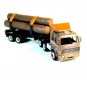 MERCEDES-BENZ TRUCK, METALLIC BROWN WELLY DIECAST CAR/TRUCK COLLECTOR'S MODEL
