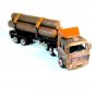 MERCEDES-BENZ TRUCK, METALLIC BROWN WELLY DIECAST CAR/TRUCK COLLECTOR'S MODEL