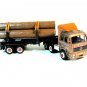 MERCEDES-BENZ TRUCK, METALLIC BROWN WELLY DIECAST CAR/TRUCK COLLECTOR'S MODEL