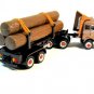 MERCEDES-BENZ TRUCK, METALLIC BROWN WELLY DIECAST CAR/TRUCK COLLECTOR'S MODEL