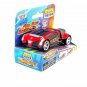 DYNA MOTOR, PULL BACK RACER RED/BLACK MOTORMAX DIECAST CAR COLLECTOR'S MODEL