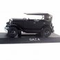 GAZ-A CABRIOLET CLOSED 1932,BLACK EDICOLA 1/43 DIECAST CAR COLLECTOR'S MODEL,NEW