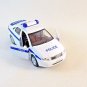 AUDI A4 POLICE CAR , WELLY 1/38 DIECAST CAR COLLECTOR'S MODEL, AUDI COLLECTION