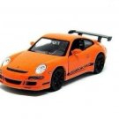 PORSCHE 911 (997)GT3 RS ORANGE WELLY 1:38  DIECAST CAR COLLECTOR'S MODEL, NEW