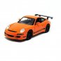 PORSCHE 911 (997)GT3 RS ORANGE WELLY 1:38  DIECAST CAR COLLECTOR'S MODEL, NEW