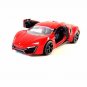 LYKAN HYPERSPORT, FAST AND FURIOUS RED JADA 1:32 DIECAST CAR COLLECTOR'S MODEL