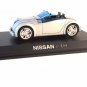 NISSAN-JIKOO SPIDER TITANIUM SILVER EDICOLA 1/43 DIECAST CAR COLLECTOR'S MODEL