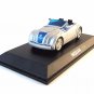 NISSAN-JIKOO SPIDER TITANIUM SILVER EDICOLA 1/43 DIECAST CAR COLLECTOR'S MODEL