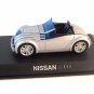 NISSAN-JIKOO SPIDER TITANIUM SILVER EDICOLA 1/43 DIECAST CAR COLLECTOR'S MODEL