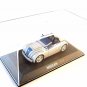 NISSAN-JIKOO SPIDER TITANIUM SILVER EDICOLA 1/43 DIECAST CAR COLLECTOR'S MODEL