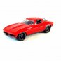 CHEVY CORVETTE, FAST AND FURIOUS RED JADA 1:32 DIECAST CAR COLLECTOR'S MODEL
