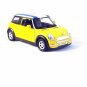 MINI COOPER - WELLY 1/38 YELLOW DIECAST CAR COLLECTOR'S MODEL,COLLECTIBLE ,NEW
