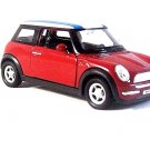 MINI COOPER - WELLY 1/38 BORDEAUX DIECAST CAR COLLECTOR'S MODEL,NEW MINI COOPER - WELLY 1/38 BORDEAUX DIECAST CAR COLLECTOR'S MODEL,NEW