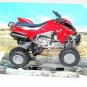 ATV HONDA TRX450R RED NEWRAY 1:12 DIECAST ATV COLLECTOR'S MODEL, NEW