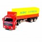 MERCEDES-BENZ TRUCK, ABC EXPRESS, RED WELLY DIECAST CAR/TRUCK COLLECTOR'S MODEL